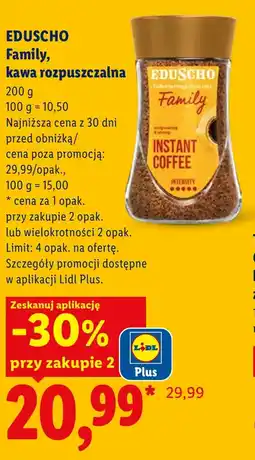 Lidl Kawa rozpuszczalna Family oferta