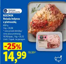 Lidl Rolada indycza Rzeźnik oferta