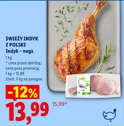 Lidl Noga z indyka Polski oferta