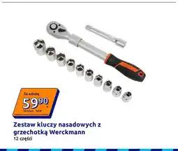 Action Zestaw kluczy nasadowych z grzechotką Werckmann 12 części oferta