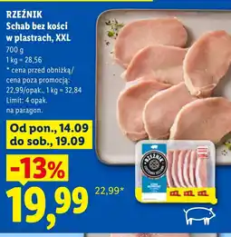 Lidl Schab bez kości Rzeźnik oferta