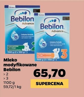 Netto Mleko modyfikowane Bebilon oferta