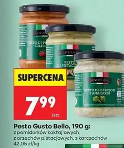 Biedronka Pesto Gusto Bello oferta