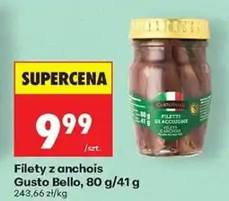 Biedronka Filety z anchois Gusto Bello oferta