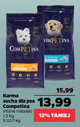 Netto Karma sucha dla psa Competina oferta