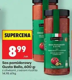 Biedronka Sos pomidorowy Gusto Bello oferta
