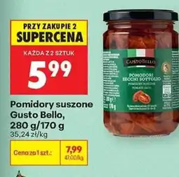 Biedronka Pomidory suszone Gusto Bello oferta