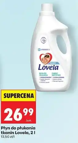 Biedronka Płyn do płukania tkanin Lovela oferta