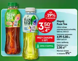 Żabka Napój Fuze Tea oferta