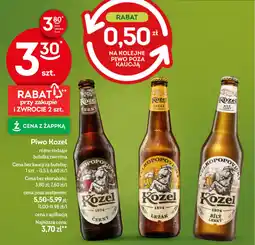 Żabka Piwo Kozel oferta
