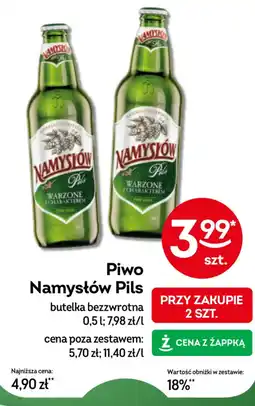 Żabka Piwo Namysłów Pils oferta