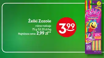 Żabka Żelki Zozole oferta