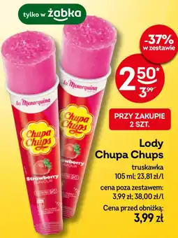 Żabka Lody Chupa Chups oferta