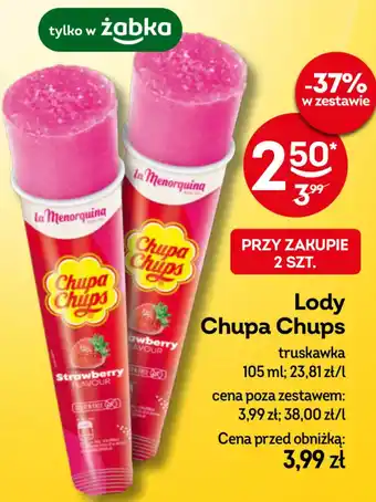Żabka Lody Chupa Chups oferta