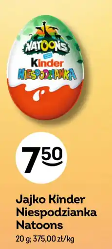 Żabka Jajko Kinder Niespodzianka Natoons oferta
