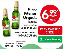 Żabka Piwo Pilsner Urquell oferta