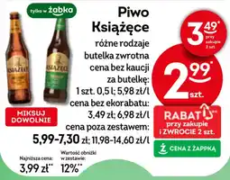 Żabka Piwo Książęce oferta