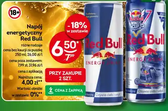 Żabka Napój energetyczny Red Bull oferta