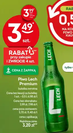 Żabka Piwo Lech Premium oferta