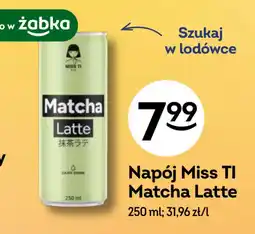Żabka Napój Miss TI Matcha Latte oferta