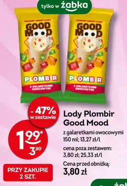 Żabka Lody Plombir Good Mood oferta
