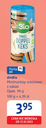 dm drogerie markt dmBio Minimarkizy orkiszowe z kakao oferta
