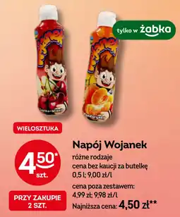 Żabka Napój Wojanek oferta