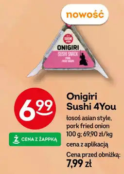 Żabka Onigiri Sushi 4You oferta