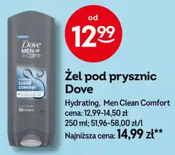 Żabka Żel pod prysznic Dove Hydrating, Men Clean Comfort oferta