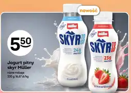 Żabka Jogurt pitny skyr Müller oferta