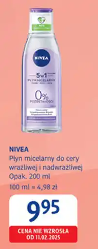 dm drogerie markt NIVEA Płyn micelarny do cery wrażliwej i nadwrażliwej oferta