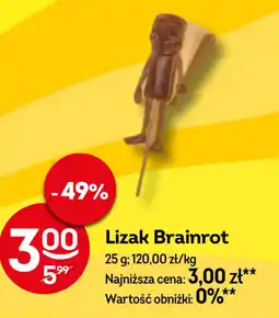 Żabka Lizak Brainrot oferta