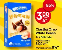 Żabka Ciastka Oreo White Peach oferta