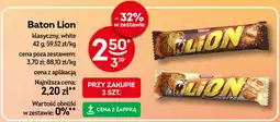 Żabka Baton Lion klasyczny, white oferta