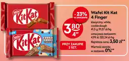 Żabka Wafel Kit Kat 4 Finger oferta
