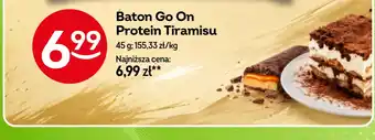Żabka Baton Go On Protein Tiramisu oferta