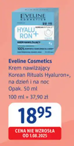 dm drogerie markt Eveline Cosmetics Krem nawilżający Korean Rituals Hyaluron+ oferta