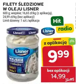 Stokrotka Filety Śledziowe w Oleju Lisner oferta