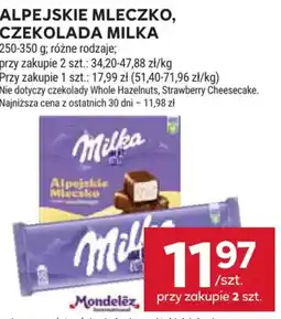 Stokrotka Czekolada Milka Alpejskie Mleczko oferta
