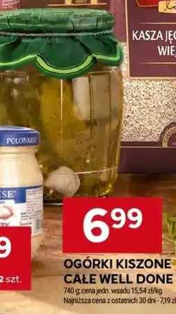 Stokrotka Ogórki kiszone całe Well Done oferta