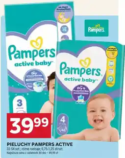 Stokrotka Pieluchy Pampers Active oferta