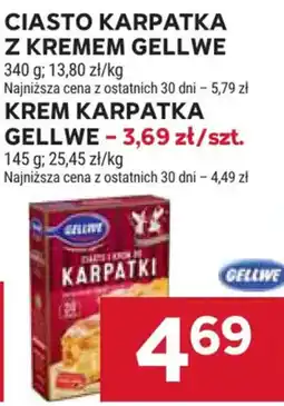 Stokrotka Ciasto z kremem Karpatki Gellwe oferta