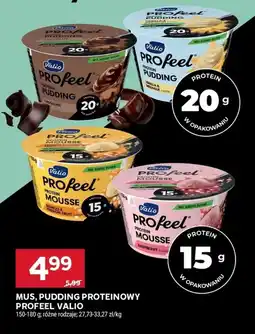Stokrotka Mus, pudding proteinowy Profeel Valio oferta