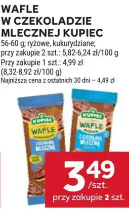 Stokrotka Wafle w czekoladzie mlecznej Kupiec oferta