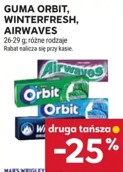 Stokrotka Guma Orbit, Winterfresh, Airwaves oferta