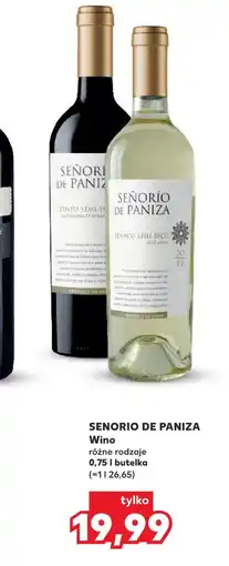 Kaufland Butelka Seniorio De Paniza oferta
