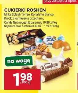 Stokrotka Cukierki Roshen Milky Splash Toffee oferta