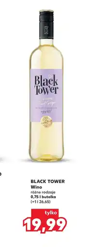 Kaufland Butelka Black tower oferta