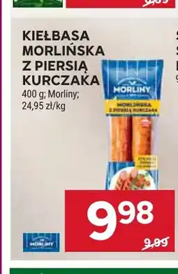 Stokrotka Kiełbasa morlińska z piersią kurczaka Morliny oferta