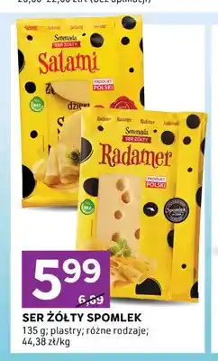 Stokrotka Ser żółty w plastrach Spomlek oferta